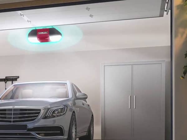 DC Battery Backup Belt Drive LED Wi-Fi Garage Door Opener