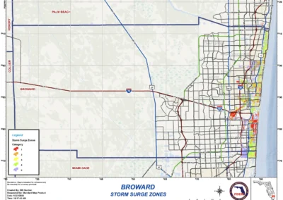 broward storm surge map