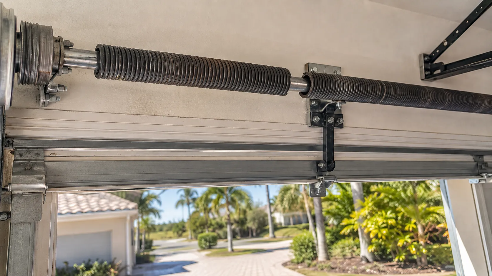 broken-springs-the-door-doctor broken garage door spring